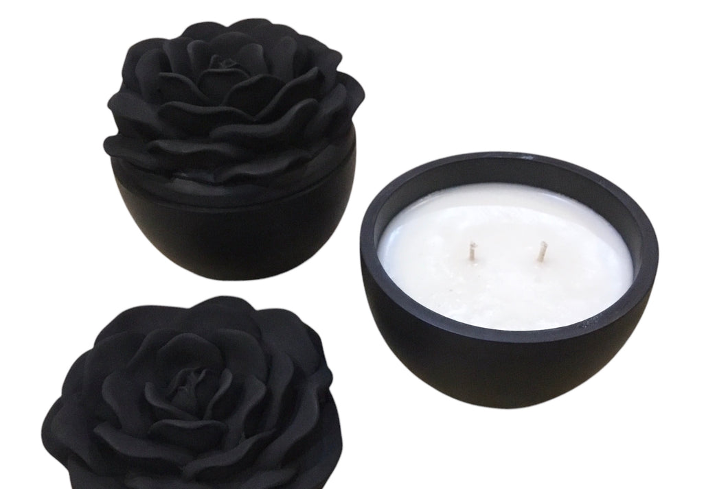 Ceder and Blood Orange Black Rose Candle