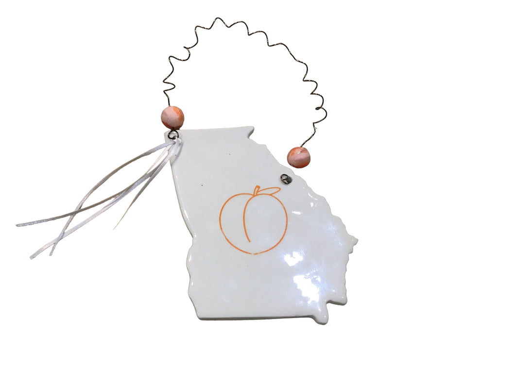 GA peach plaque