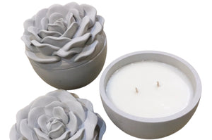 Cedar Blood Orange White Rose Candle