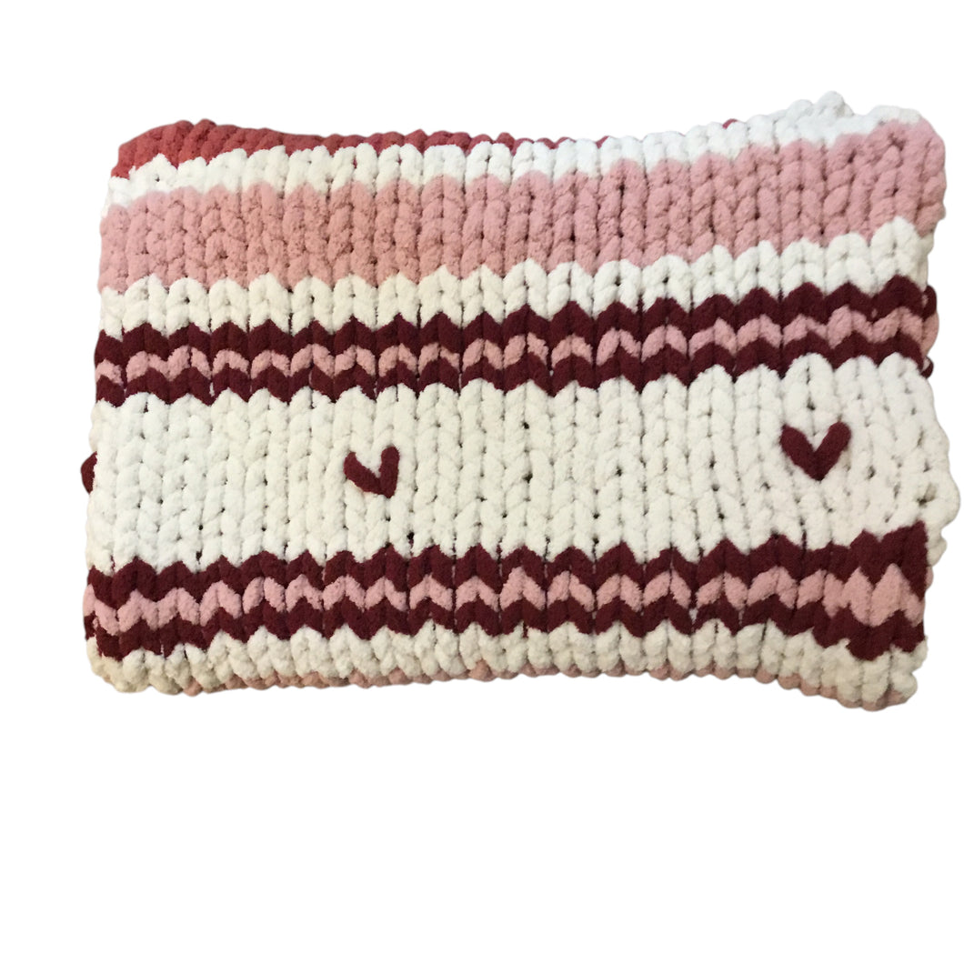 Hearts Blanket