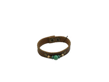 Stone bracelet (medium brown)