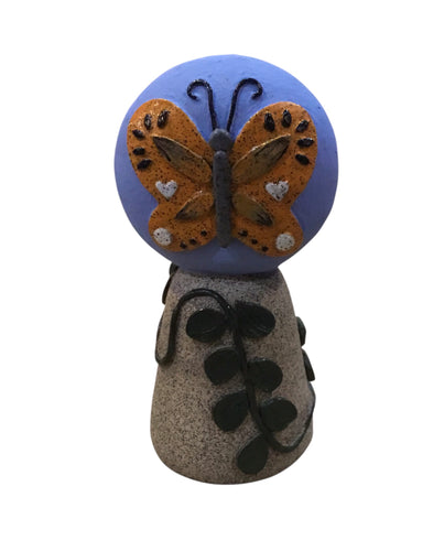 Garden Totem - Blue Butterfly