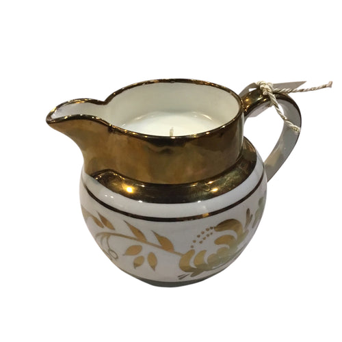 Soy Candle in Antique Lusterware
