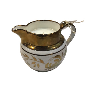 Soy Candle in Antique Lusterware