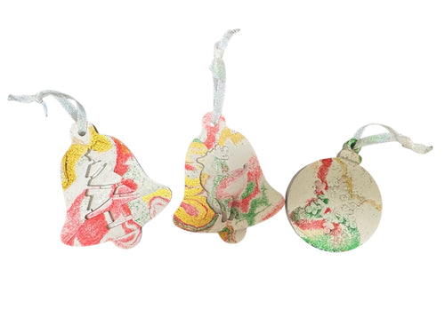 Concrete Ornaments - Set of 3