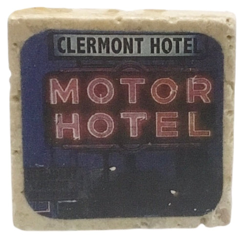 Clermont Motor Hotel Magnet