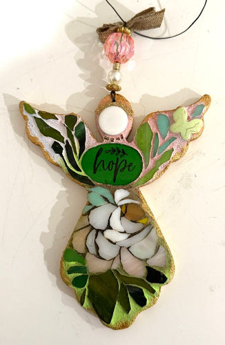 Angel Hope Ornament- Large