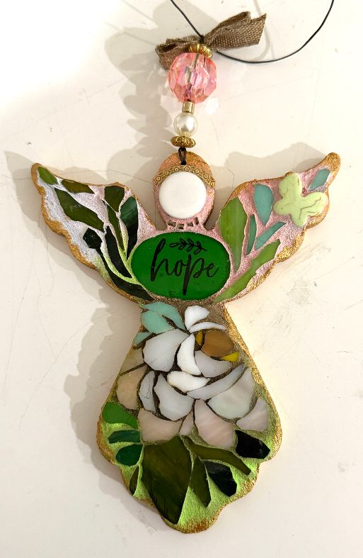 Angel Hope Ornament- Large