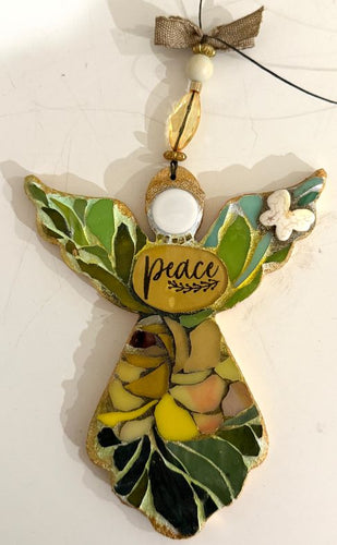 Angel Peace Ornament- Large