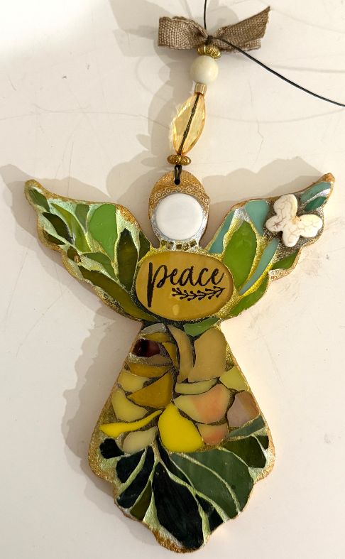 Angel Peace Ornament- Large