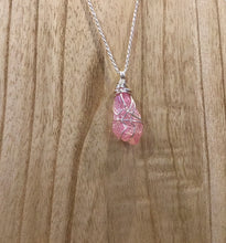 Rose Aura Quartz Pendant