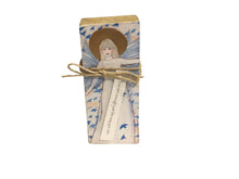 Small Wood Block Angel " You are enough.."