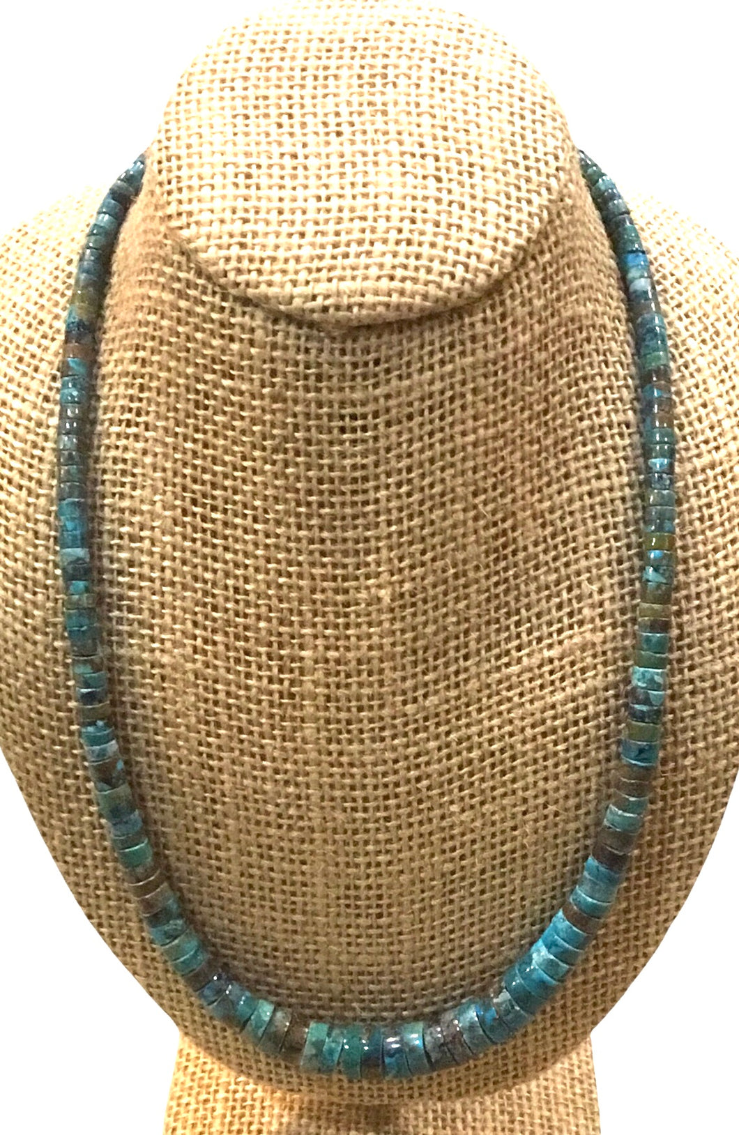 Graduated Size Turquoise Necklace