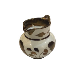Soy Candle in Antique Lusterware