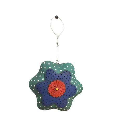 Flower Medallion - Teal