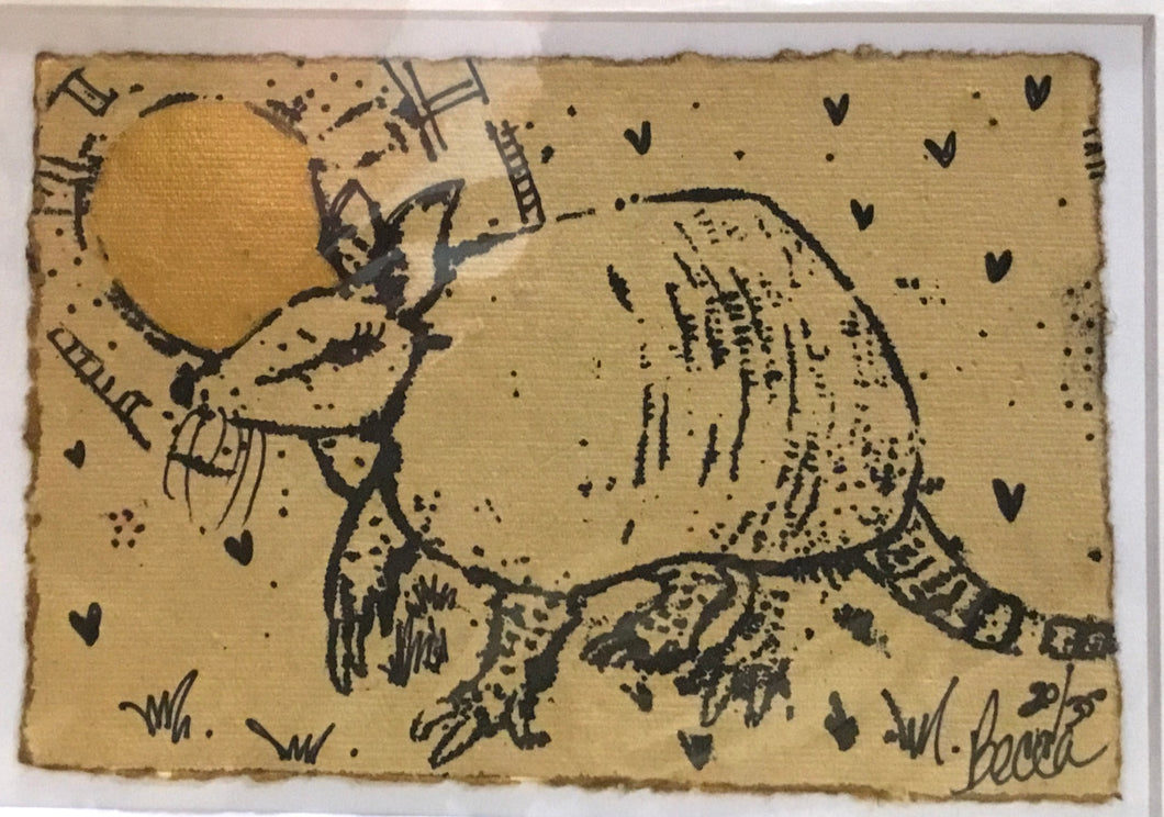 Might walk gold moon