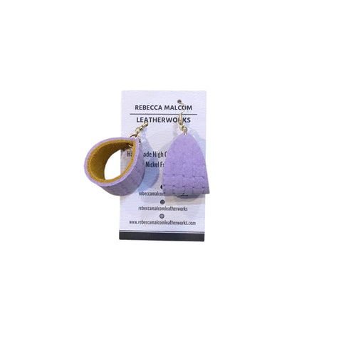 Moxie Purple/Yellow Earrings