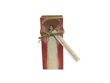 Small Wood Block Angel " You have wings.."