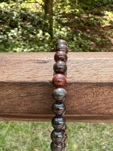 Blood Stone Bracelet--6 mm