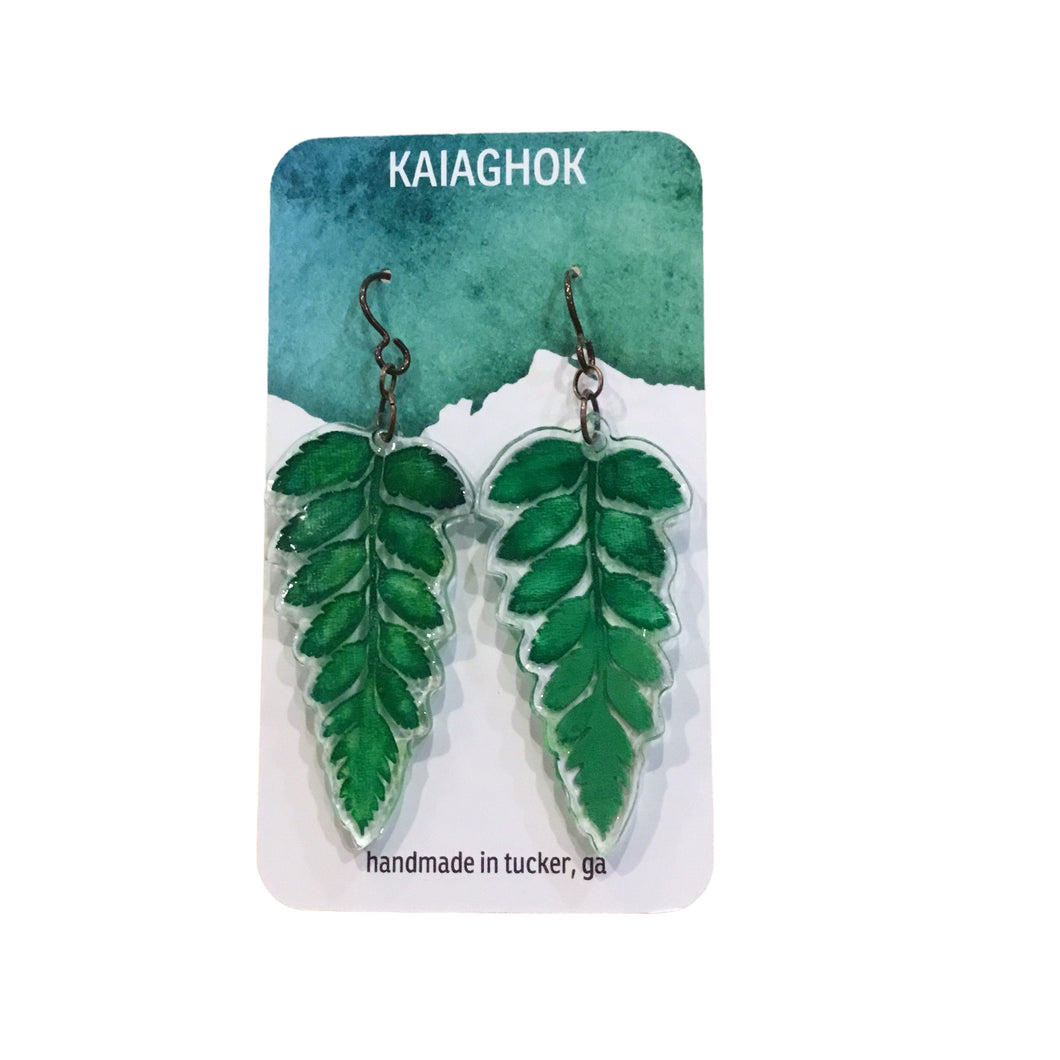 Fern Dangle Earrings