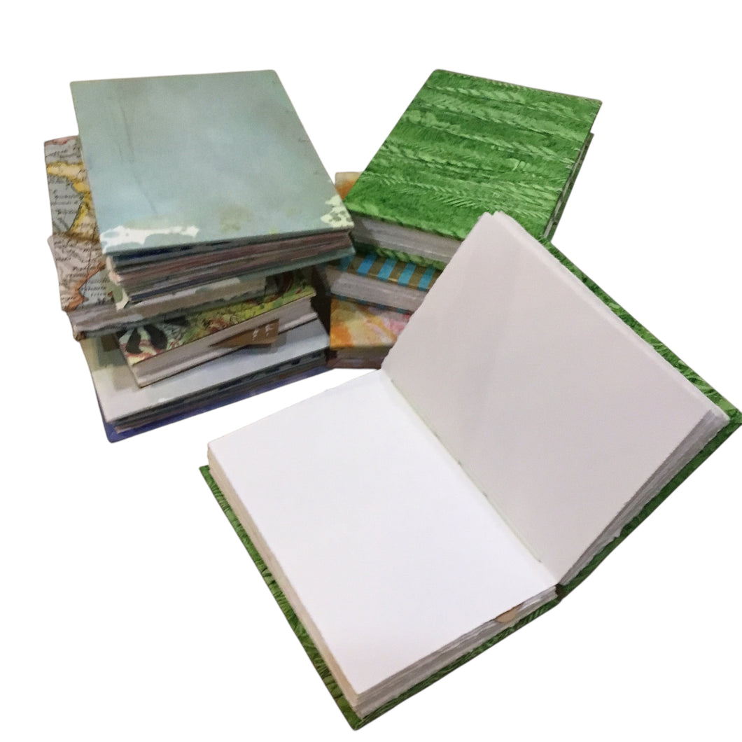 Handbound Hard Cover Blank Books
