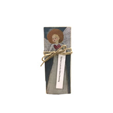 Small Wood Block Angel " The best is yet to be.."