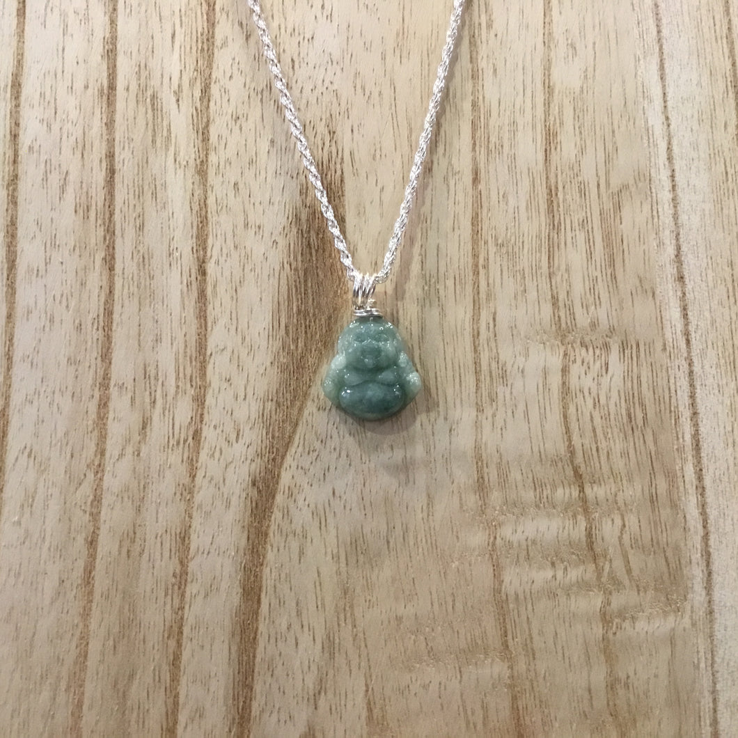 Small Jade Buddha Pendant