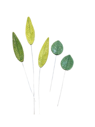 Leaf on Stake