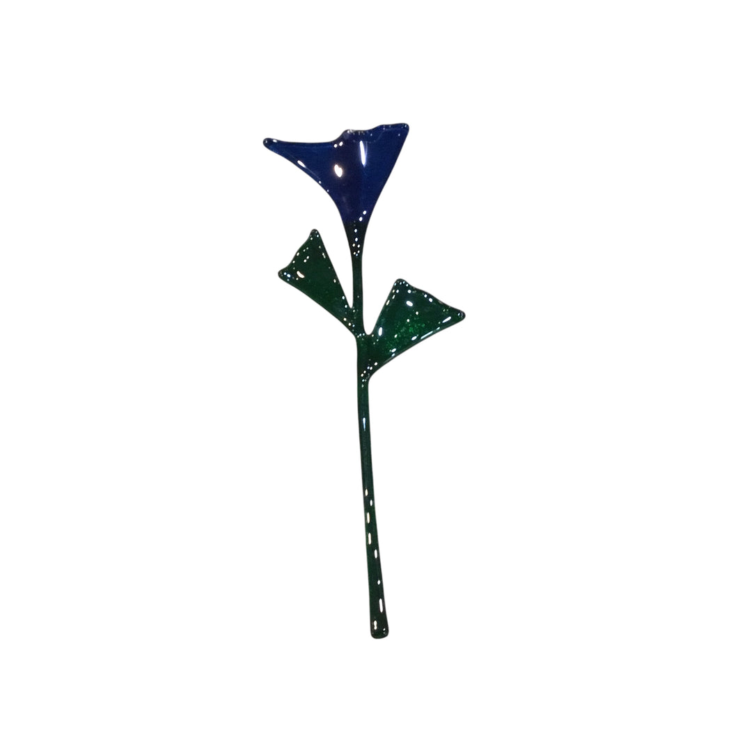 Single Stem Suncatcher-blue