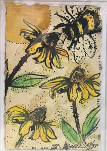 Honey Bee gold moon