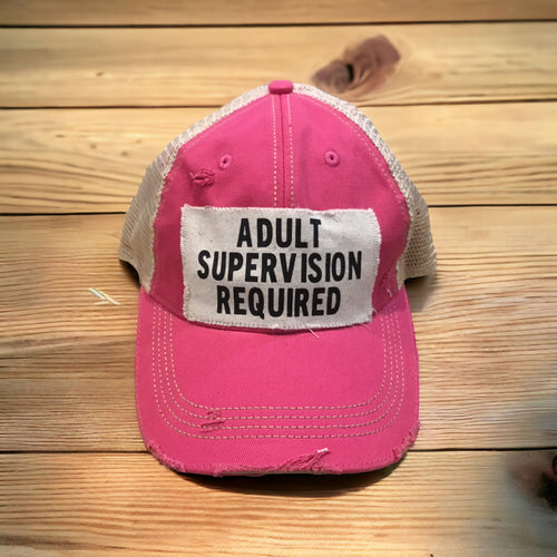 Adult Supervision Required Hat