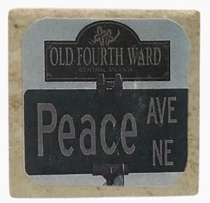 Old 4th Ward Peace Ave Magnet