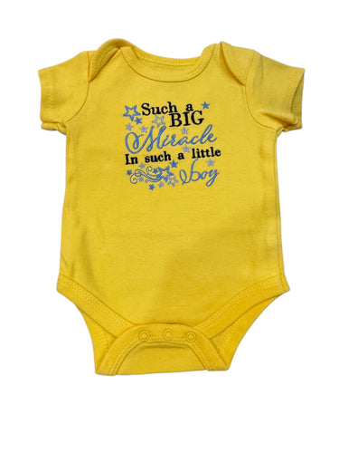3-6 Months - Such A Big Miracle In Such A Little Boy
