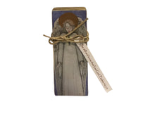 Small Wood Block Angel " Be still and know.."