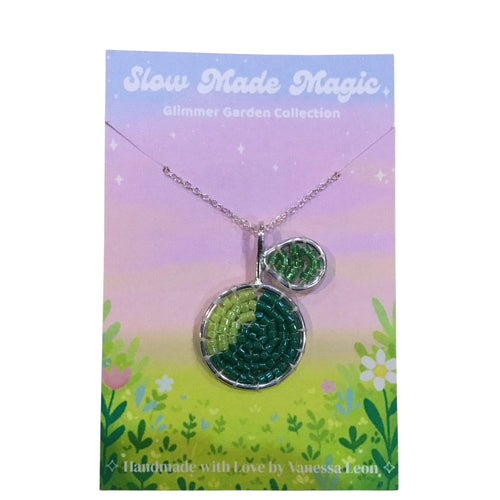 Lime Pendant Necklace