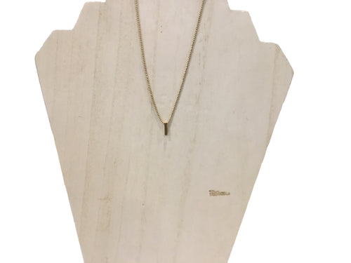 Brass Hanging Bar Mini Pendant