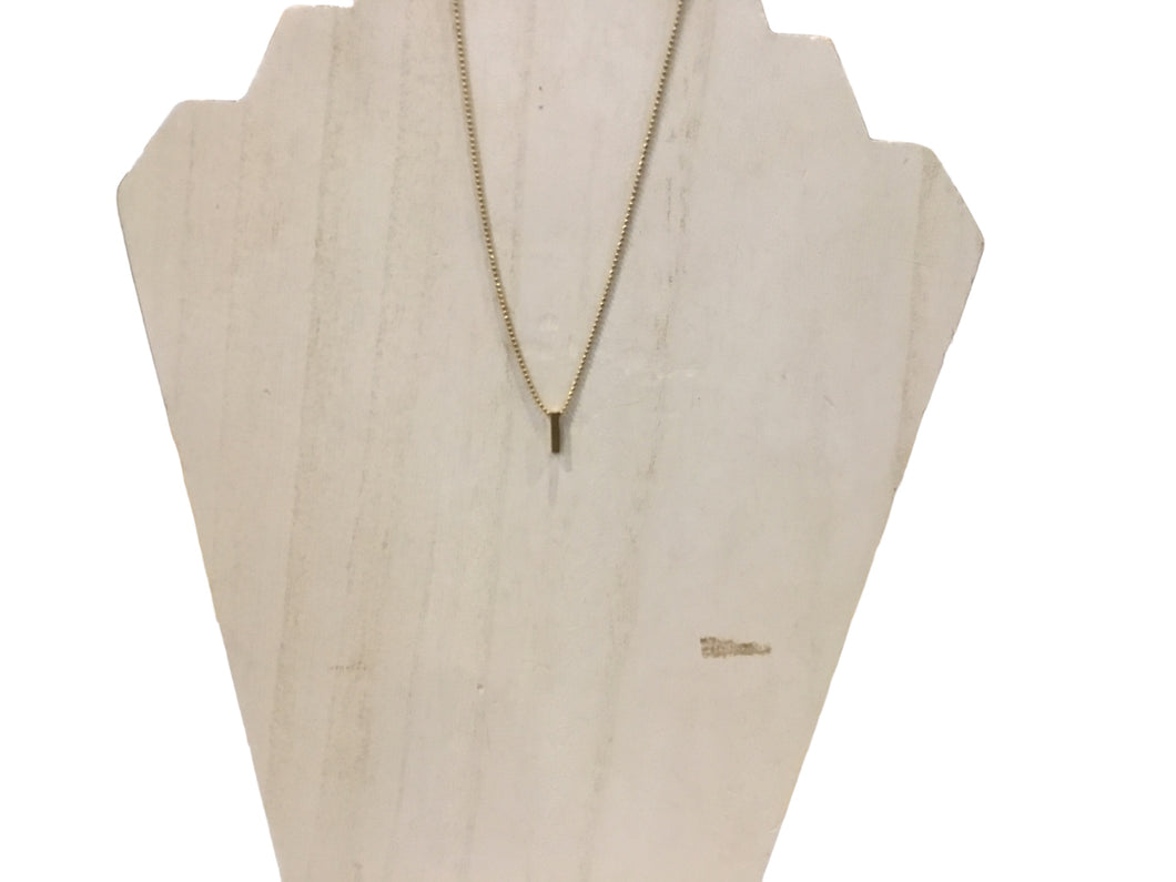 Brass Hanging Bar Mini Pendant