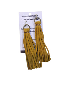 Tassel Earrings - Yellow