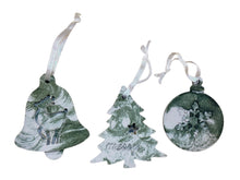 Concrete Ornaments - Set of 3