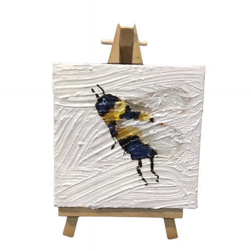 Bee Painting and Easel