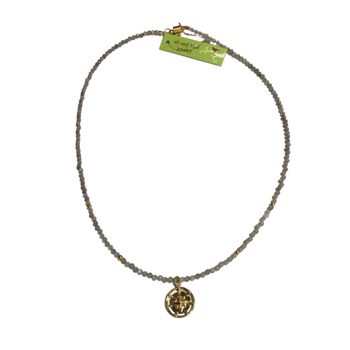 Gray Stone Choker