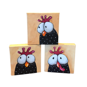 Whimsical Chickens