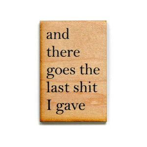 And There Goes....