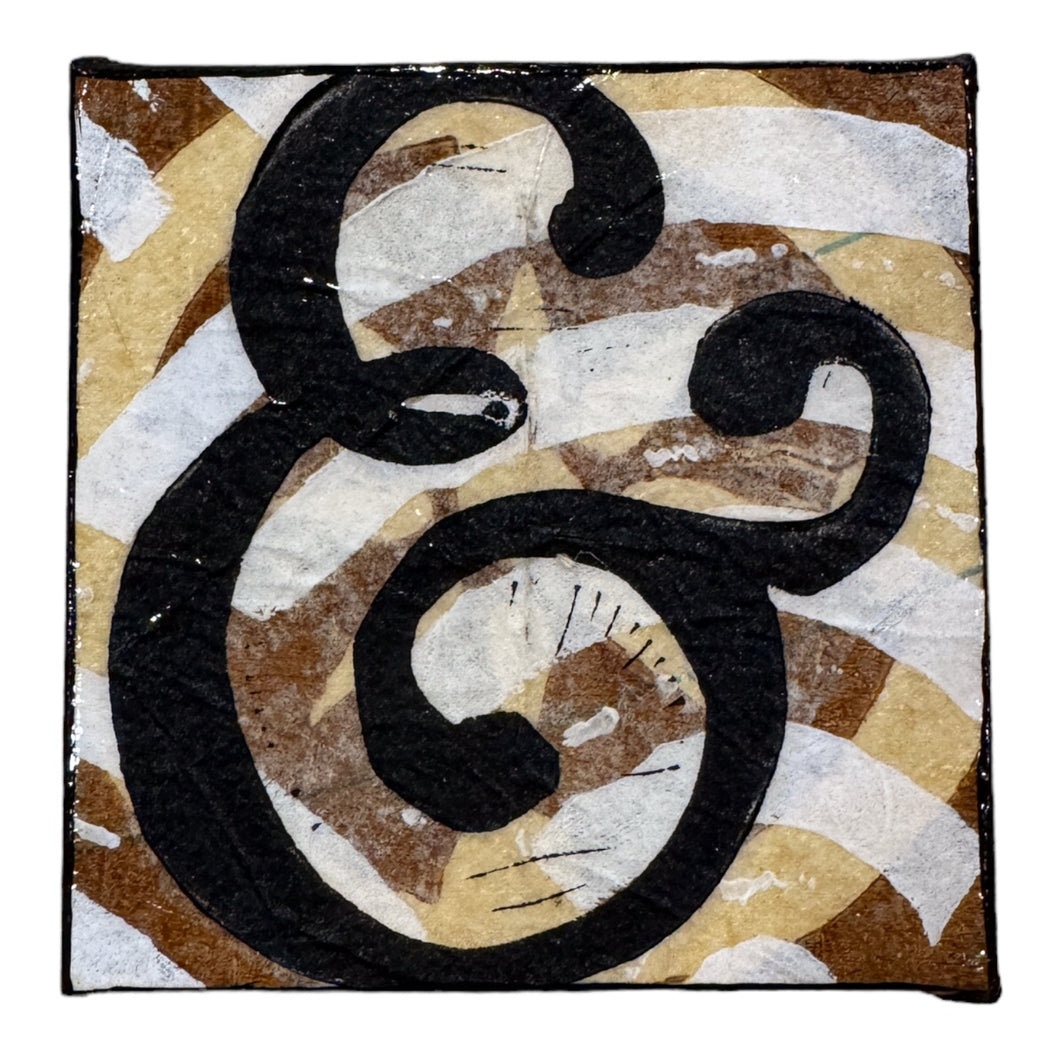 Brown Ampersand