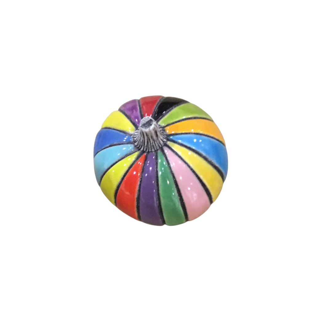 Multi-colored Pumpkin - Large