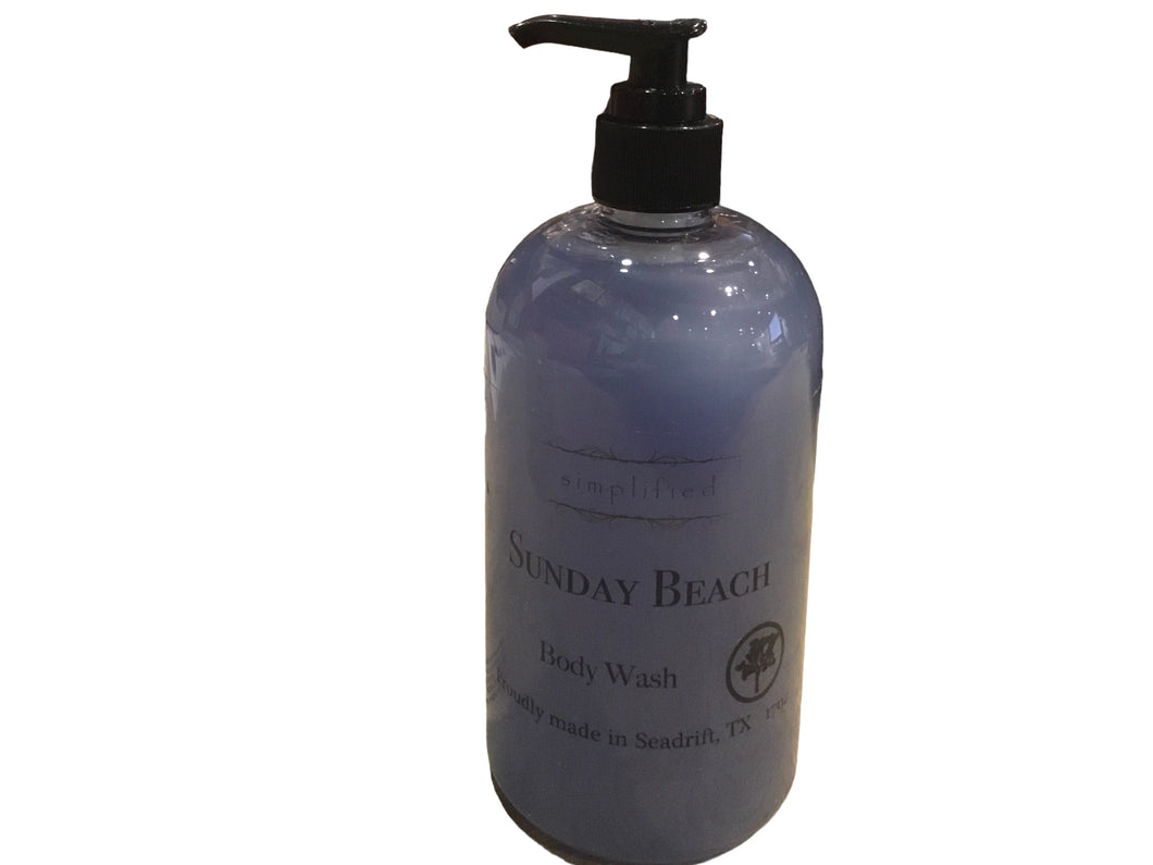 Body Wash - Sunday Beach 17oz