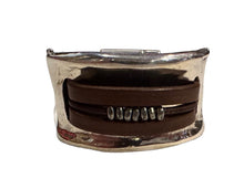 Silver Square-Bar Bracelet