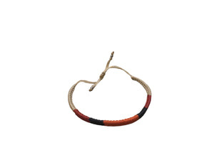 Men's macrame surfer bracelet