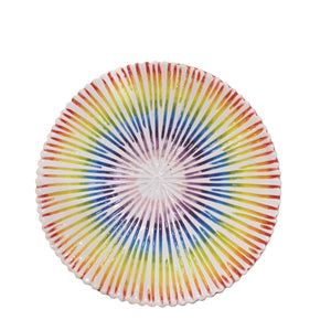 Round Rainbow Trinket Dish