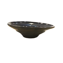 Georgia Clay Bowl--Dark Blue and Grey